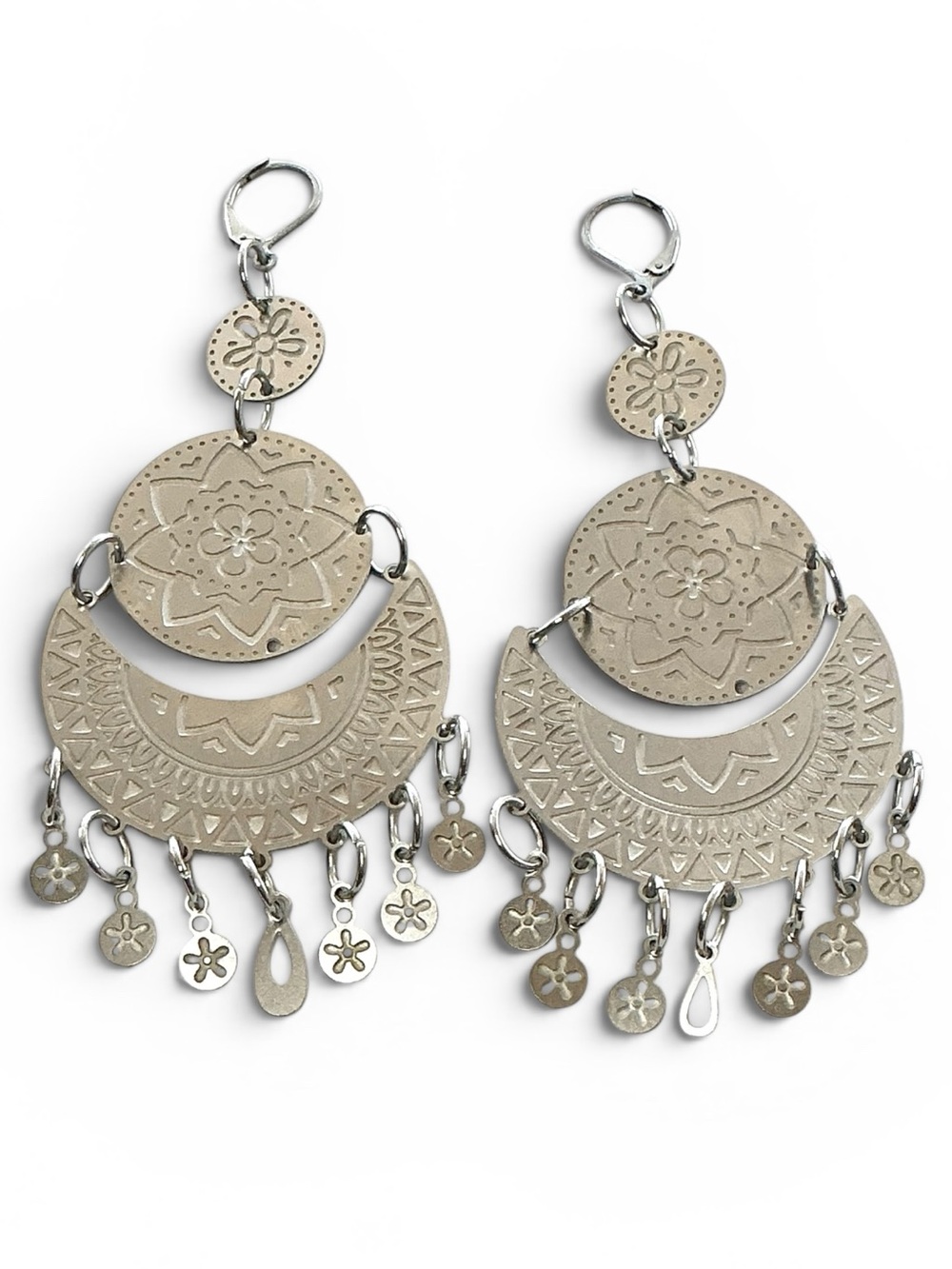 🆕 Bohemian Laser Etched Dangle Earrings